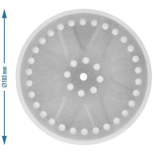 Silikonski bat za 2,5 kg navpično polnilko za klobase - 3