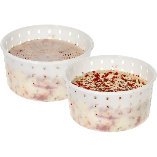 Sirarski kalup okrogel Ø 13 x 7 cm za 800 g - 4