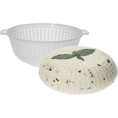 Sirarski kalup za sir tipa koryciński Ø 21/11 x 8,5 cm za 2 kg - 5