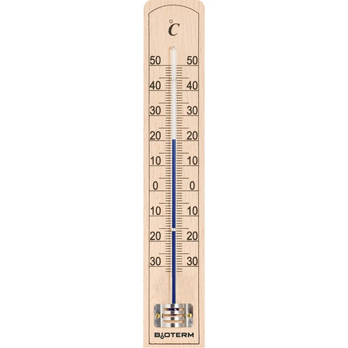 Sobni termometer z ojačano zaščito kapilare (-30 °C do +50 °C) 20 cm