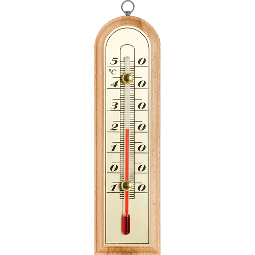 Sobni termometer z zlato lestvico (-10 °C do +50 °C) 16 cm