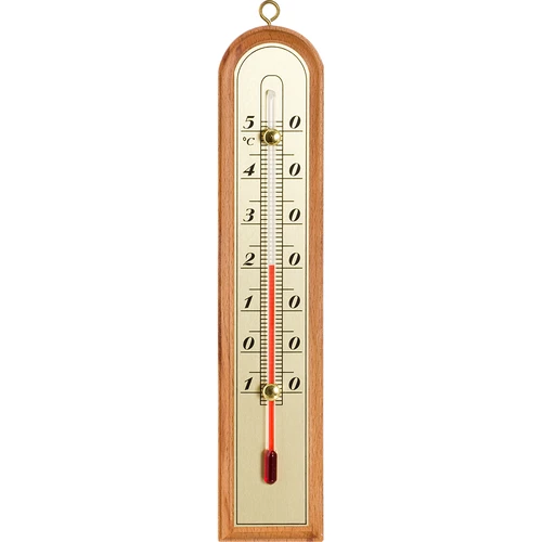 Sobni termometer z zlato lestvico (-10 °C do +50 °C) 22 cm, mešan izbor  - 1 