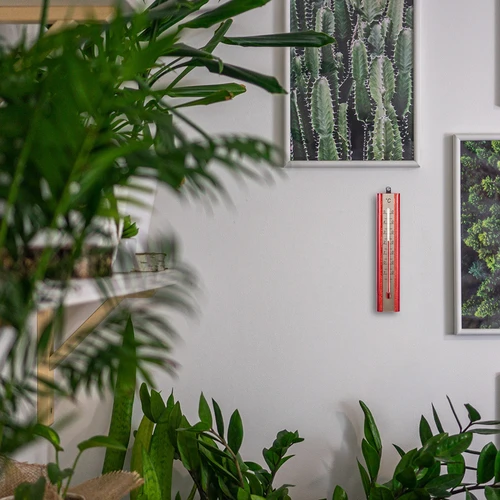 Sobni termometer z zlato lestvico (od -40 °C do +50 °C) 16 cm mix - 4