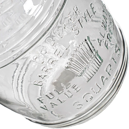 Sodčasti kozarec "OLD" 3 L s patentnim zapiranjem - 6