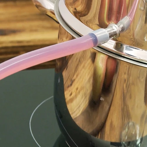 Sokovnik iz nerjavnega jekla z nastavkom za kuhanje na pari 5 l - 15