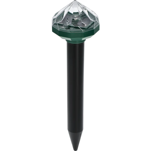 Solarni odganjalec krtov z LED svetilko