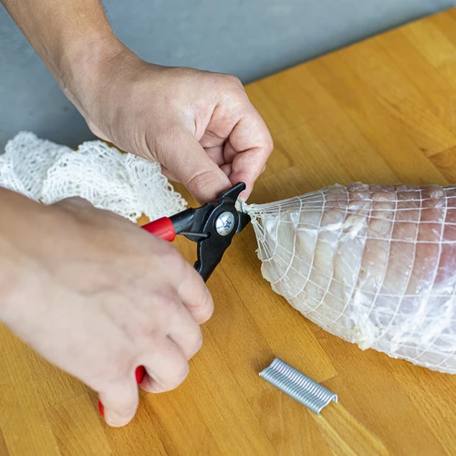 Spenjalnik za mesnine + 60 sponk - 5