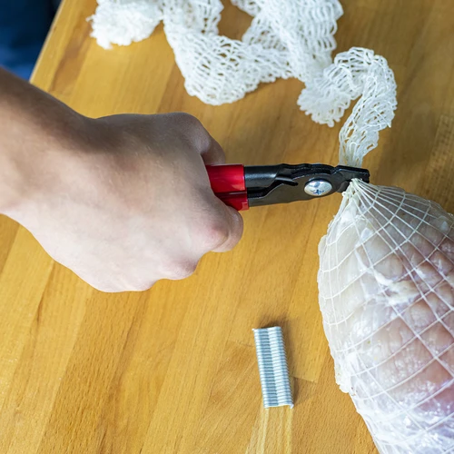 Spenjalnik za mesnine + 60 sponk - 6