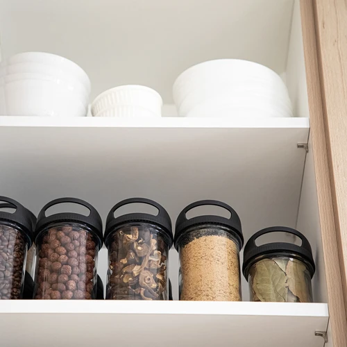 Steklena posoda 545 ml s pokrovčkom za obešanje - 7