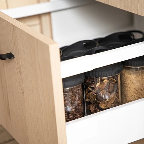 Steklena posoda 545 ml s pokrovčkom za obešanje - 8