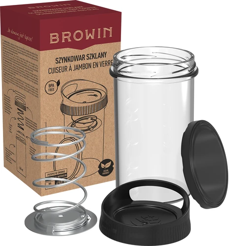 Stekleni kuhalnik za šunko za 450 g - 7