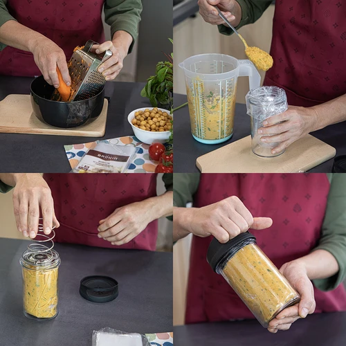 Stekleni šunkovar – komplet DUO, za 2 × 450 g - 13