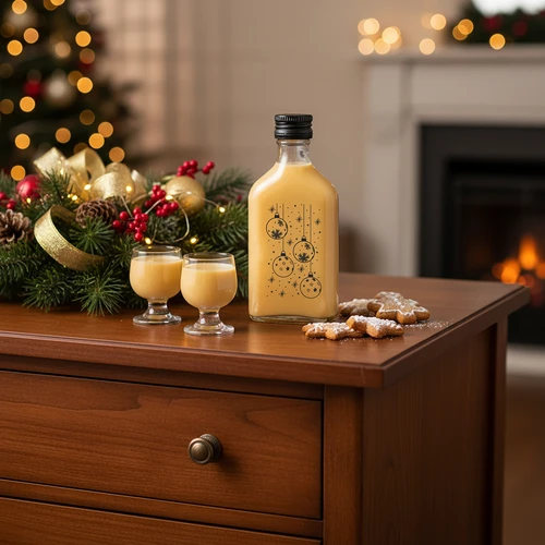 Steklenica prisrčnica 200 ml z navojnim pokrovčkom, potisk »Bunkice«, 1 kos. - 6