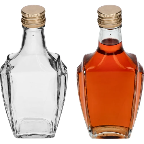 Steklenica Art Deco 250ml z navojnim zamaškom fi28 - 3