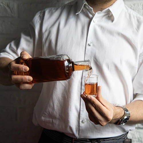 Steklenica Gabinetowa 500 ml z zamaškom - 9