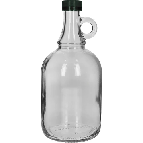 Steklenica Gallone 1L s pokrovčkom, brez opleta  - 1 