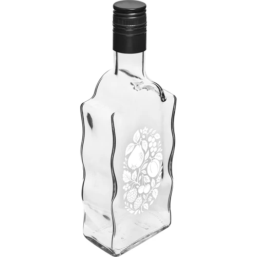 Steklenica Klasztorna 500 ml z navojnim zamaškom in potiskom »Sadje«, vzorec 1