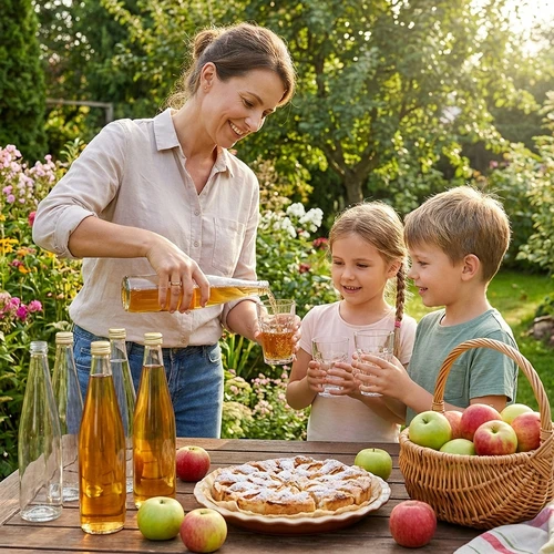 Steklenica Klubowa 500 ml z zlatim navojnim zamaškom, komplet 6 kosov. - 9