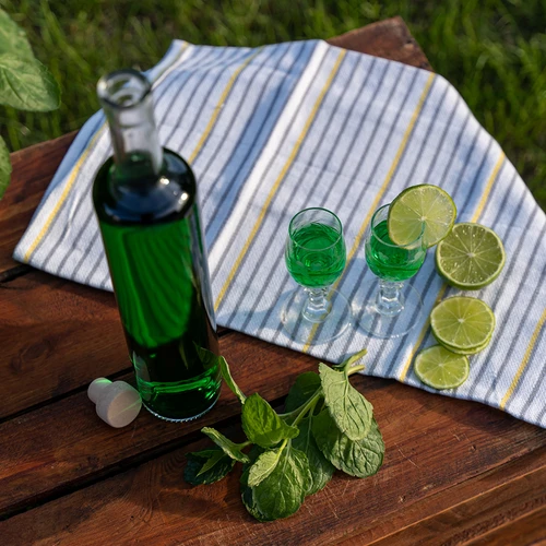 Steklenica Marina z zamaškom iz plute, prozorna 0,5 L - 6