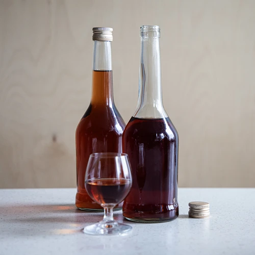 Steklenica Napoleon 500 ml s pokrovčkom na navoj fi28, 6 kos. - 9