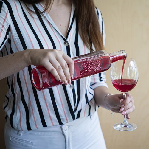 Steklenica NieWINNA 500 ml s plutovinastim zamaškom - 7