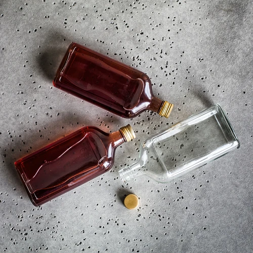 Steklenica prisrčnica 500 ml z navojnim zamaškom, 6 kos - 13