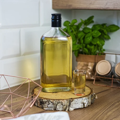 Steklenica prisrčnica 500 ml z navojnim zamaškom, 6 kos - 14