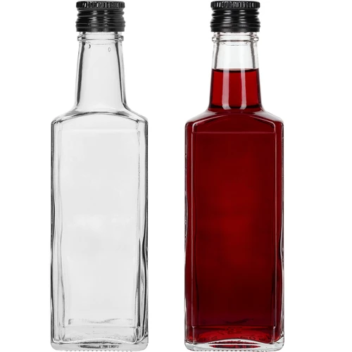 Steklenica Receptura 250 ml, s črnim pokrovčkom, 1 kos - 3