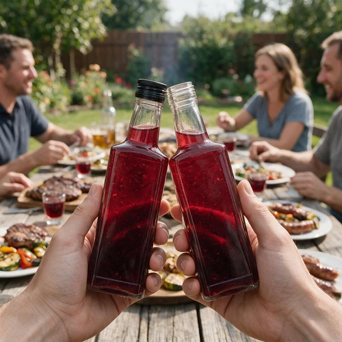 Steklenica Receptura 250 ml, s črnim pokrovčkom, 1 kos - 8