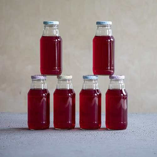 Steklenica TO za sok 330 ml s pokrovčkom fi 43 - 6 kosov. - 5