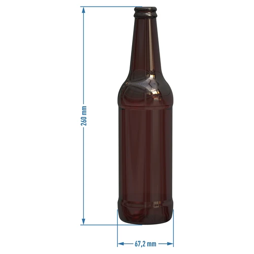 Steklenica za pivo 500 ml - paket 8 kosov - 4