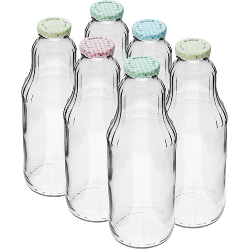 Steklenica za sok 1 L s pokrovčkom twist off - fi 43  - 1 