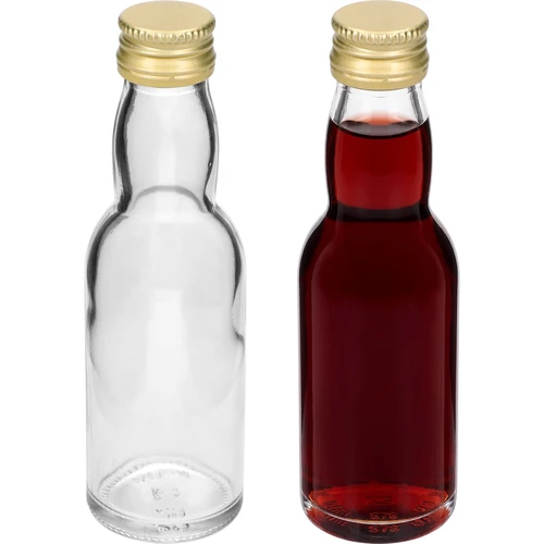 Steklenička »Malček« z zlatim navojnim pokrovčkom, 40 ml, 10 kosov - 5