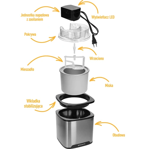 Strojček za sladoled in sorbete - 5