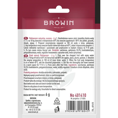 Suhi pektolitični encim - 2