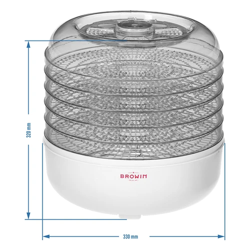 Sušilnik za gobe, sadje, zelenjavo in zelišča 125 W - 9