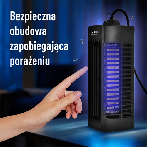 Svetilka proti žuželkam Manhattan UVA 6 W, črna - 8