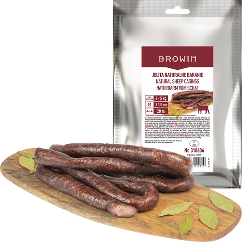 Svinjska čreva 28/30 mm in ovčja 18/20 mm - komplet - 2