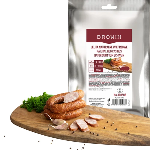 Svinjska čreva 28/30 mm in ovčja 18/20 mm - komplet - 9