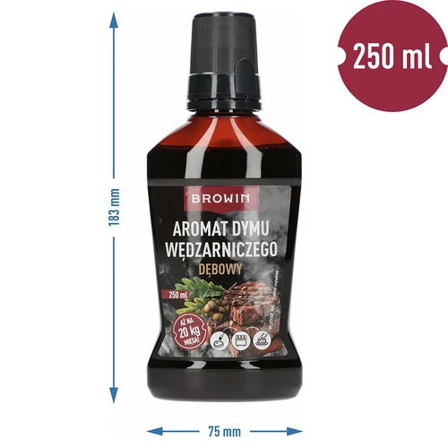 Tekoči dim za prekajevanje – hrast, 250 ml - 4