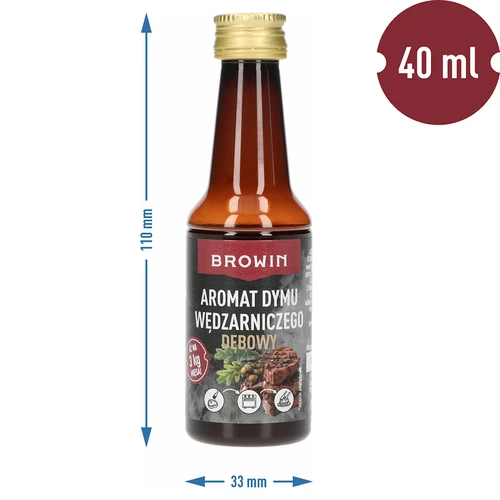 Tekoči dim za prekajevanje – hrastov, 40 ml - 3