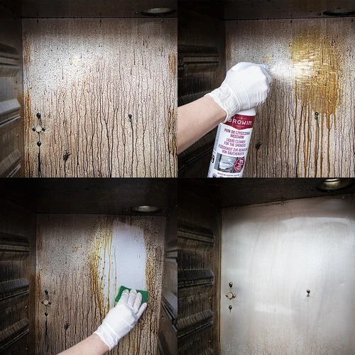 Tekočina za čiščenje prekajevalnic, pečic, žarov, štedilnikov, kurišč - 8