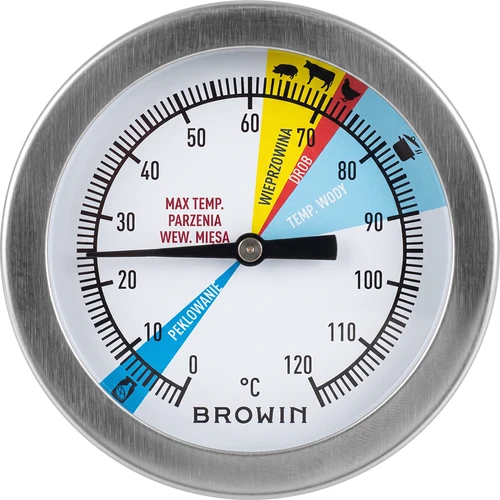 Termometer za šunkovar 0,8 kg (0 °C do +120 °C) 9,0 cm - 2