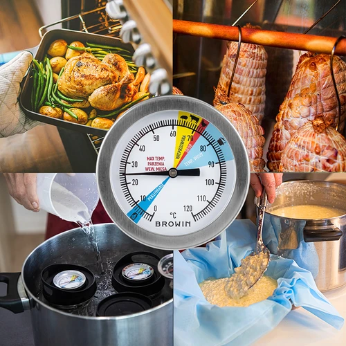 Termometer za šunkovar 1,5 kg in 3 kg (0 °C do +120 °C) 12,5 cm - 6