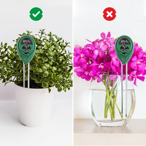 Tester tal 3v1 - pH, vlažnost, osončenost - 10