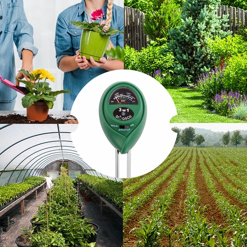 Tester tal 3v1 - pH, vlažnost, osončenost - 11