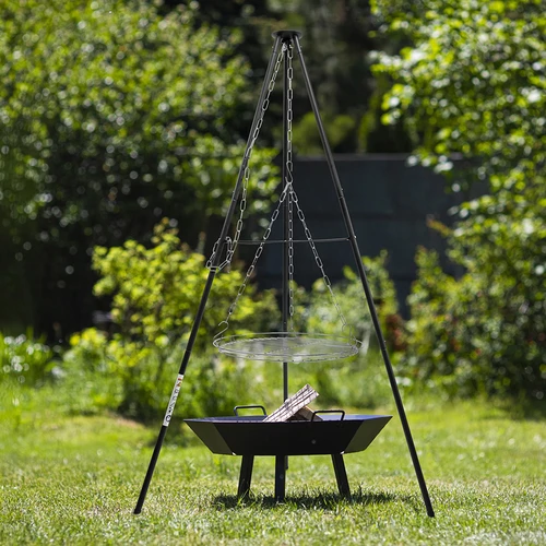 Trinožnik za ogenj z rešetko, 150 cm - 6