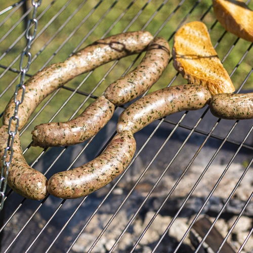 Trinožnik za ogenj z rešetko, 150 cm - 8