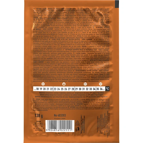 Turbo kvas X-Harmony 18 %, 25 L, 138 g - 2