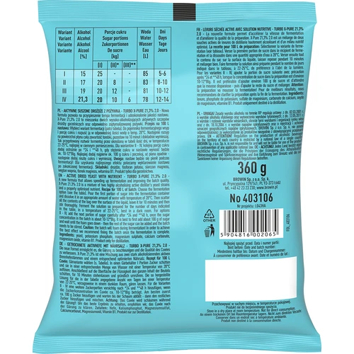 Turbo kvas X-Pure 21,3 %, 100 L - 2